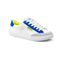 Sparco S-Time кроссовки повседневные, белый / синий / желтый, 36