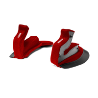Sparco вставки боковые (щеки) для шлема Prime RF-10 8860, красный, 20 мм