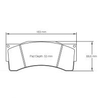 Pagid 2559 колодки тормозные, толщина 32 мм, состав RSL 1