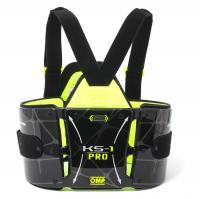 OMP KS-1 Pro защита ребер и груди для картинга, черный / желтый ...