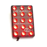 Cartek фонарь дождевой светодиодный (FIA), вертикальный, черный