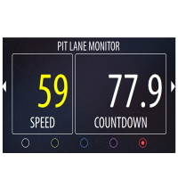 Race-navigator Pit Lane Monitor мод, черный
