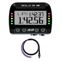 AIM Solo 2 DL система сбора данных (логгер), CAN / RS232, черный