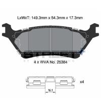 Pagid 8220 колодки тормозные задние, толщина 17,3 мм, состав SP (Street+)