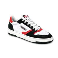 Sparco S-Urban кроссовки повседневные, белый / черный / красный, 37