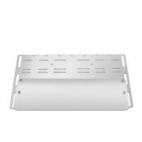 SimJack площадка под педали с подпятником, серебристый