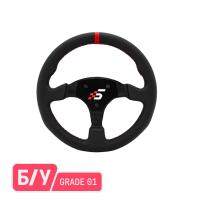 Simagic P-330R руль для симрейсинга, 330 мм, кожа, б/у (Grade 1), чёрный