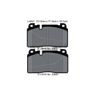 Pagid 8121 колодки тормозные передние