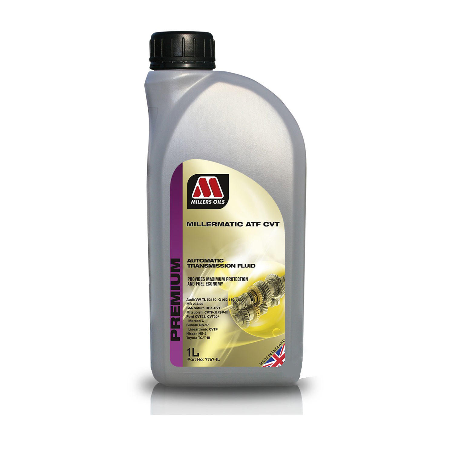 Millers Oils ATF CVT масло трансмиссионное, 1 л., прозрачный, цена