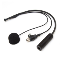 Stilo микрофон для закрытого шлема (под беруши, RCA), черный