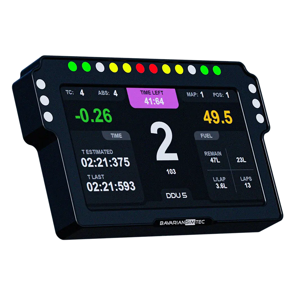 Bavarian SimTec DDU5 щиток приборов, 5", черный