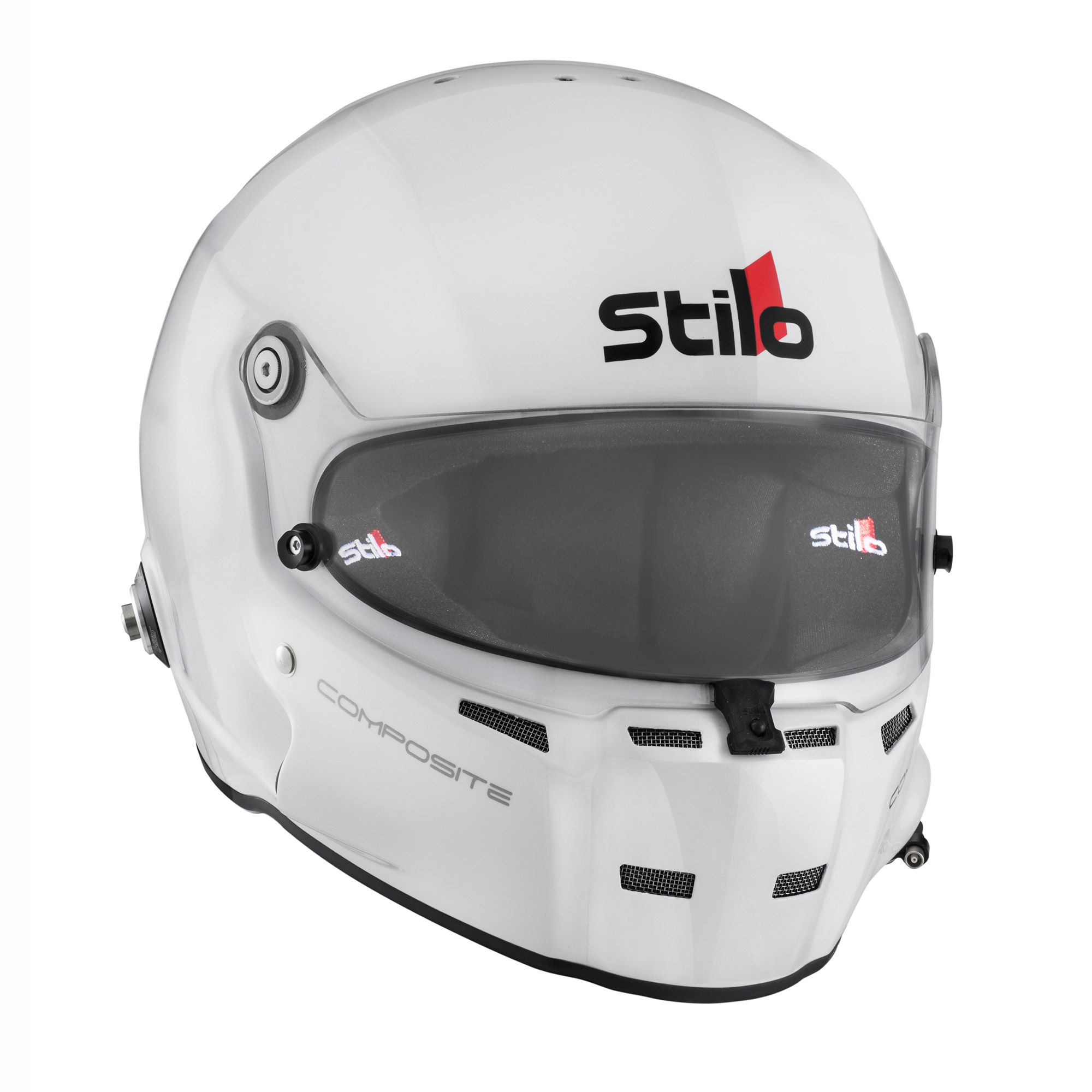 Stilo ST5F шлем для автоспорта, белый / черный, 57, цена