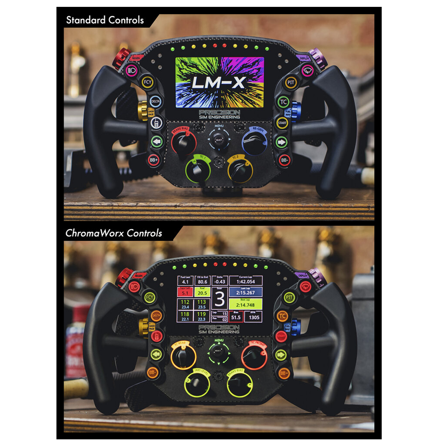 Precision Sim Engineering LM-X руль для симрейсинга