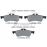 Pagid 8196 колодки тормозные задние