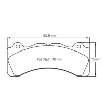 Pagid 8061 колодки тормозные передние, толщина 16,8 мм, состав RSL 29