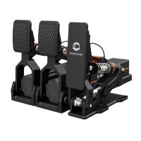 Simucube ActivePedal Ultimate педали активные (2 шт.) + педаль газа, черный / оранжевый