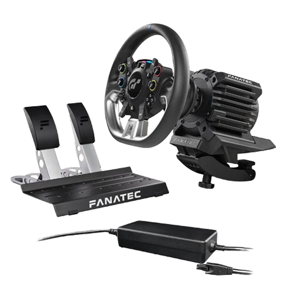 【お得セット!】Fanatec DD+Wheel+Pedals Fanatec GT DD Pro (8 Нм) база + руль + педали для симрейсинга PC