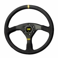 OMP Velocita руль для автоспорта (замша), 350 мм, без вылета, черный
