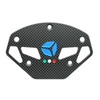 Cube Controls значок для руля GT Zero с логотипом, черный