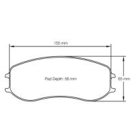 Pagid 4928 колодки тормозные передние, толщина 28 мм, состав RSL 1