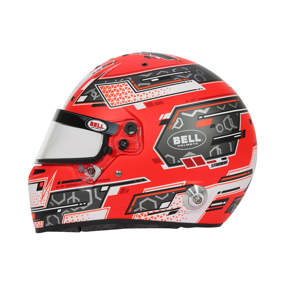 Bell RS7 PRO STAMINA шлем для автоспорта, 54, красный, цена