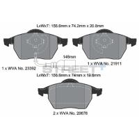 Pagid 8173 колодки тормозные передние