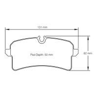 Pagid 4938 колодки тормозные задние, толщина 17 мм, состав RSC 1