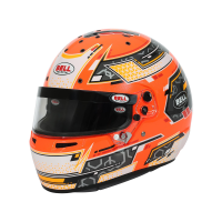 Bell RS7-K STAMINA шлем для картинга, S, оранжевый