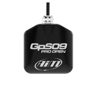 AIM модуль GPS09c Pro Open, антенна в салон, кабель CAN Open, 2 м, черный