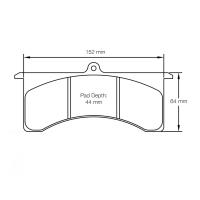 Pagid 1798 колодки тормозные, толщина 20 мм, состав RST 1