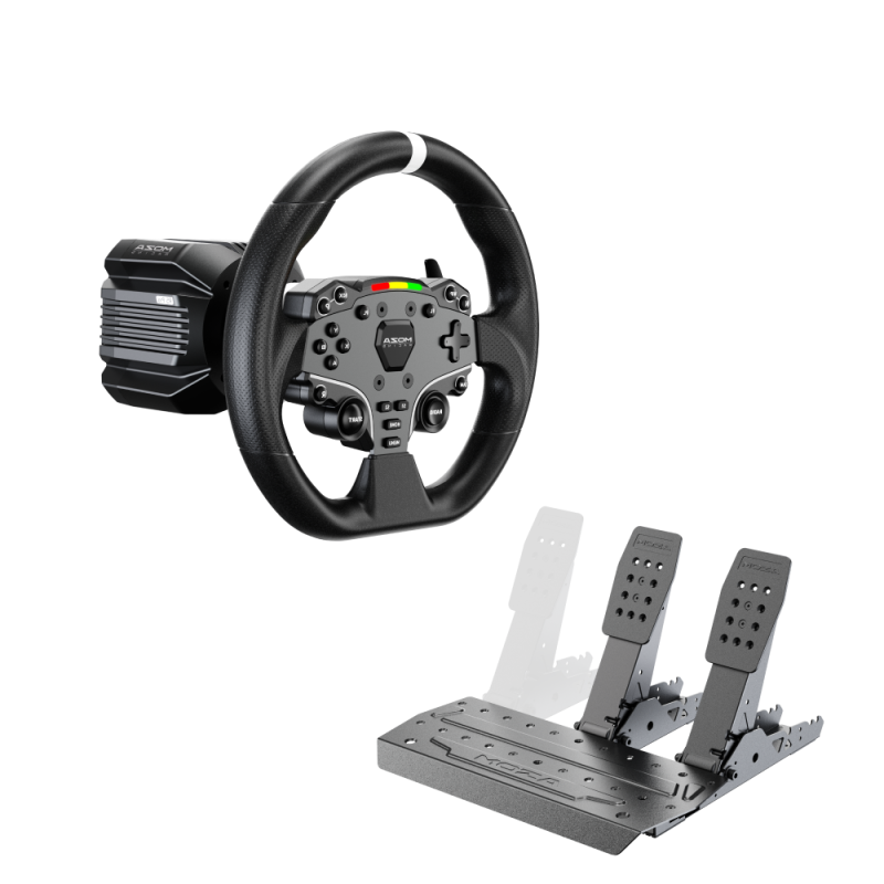 MOZA Racing R5 Pro база + руль + педали для симрейсинга