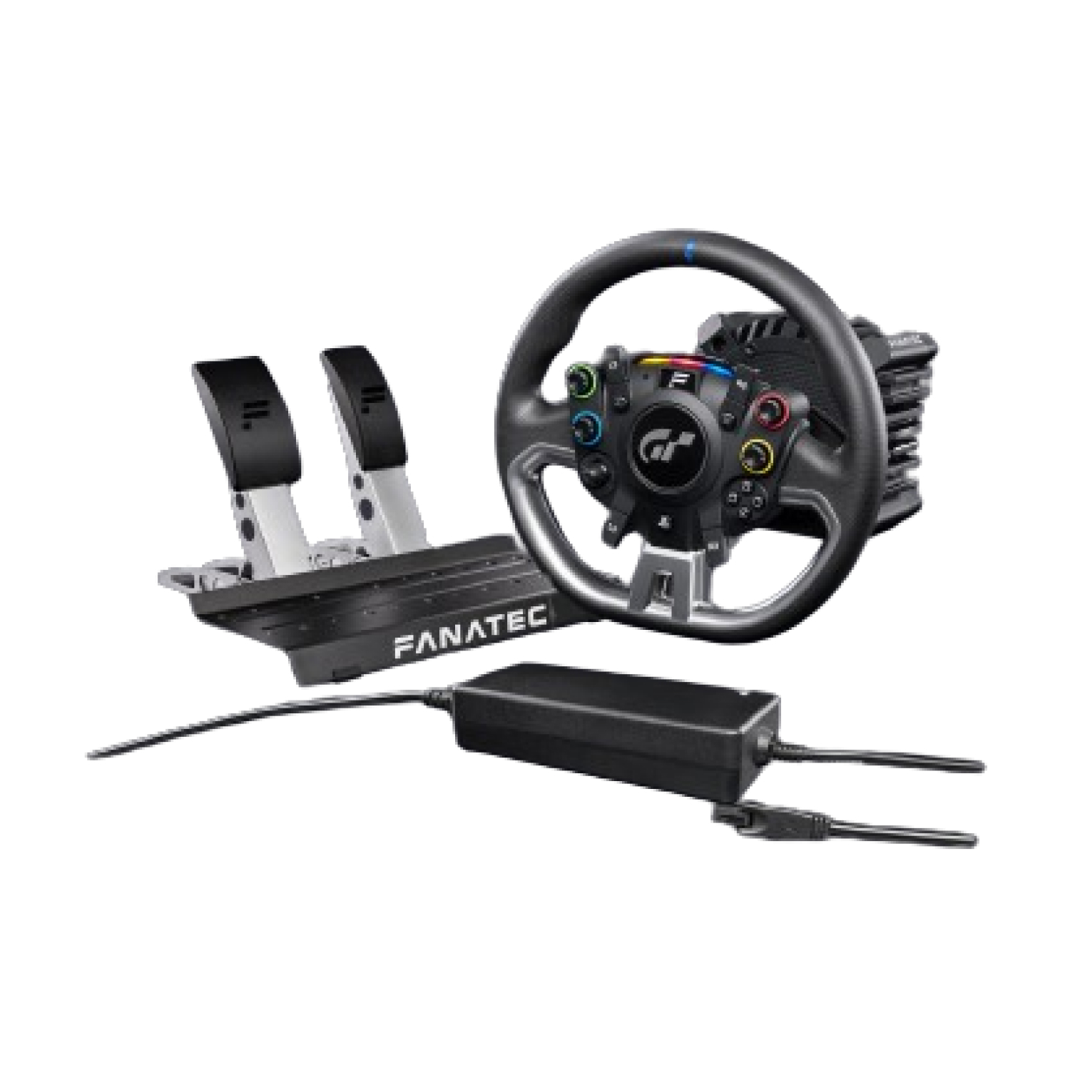 Fanatec GT DD Pro (8 Нм) база + руль + педали для симрейсинга, черный, цена