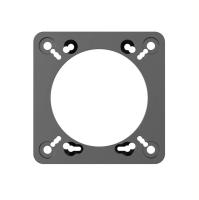 MOZA Racing пластина переходная, серебристый