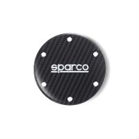 Sparco заглушка кнопки звукового сигнала на руль, карбон глянцевый
