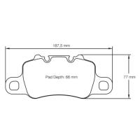 Pagid 4925 колодки тормозные задние, толщина 18 мм, состав RSL 29
