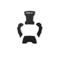 Sparco накладки в сиденье для карта, черный