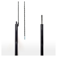 AIM потенциометр Eclipse, шаровый шарнир, разъем свободный, ход штока 50 мм, черный