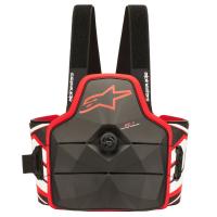 Alpinestars AK-1 защита ребер для картинга, черный / красный / белый, XXS / XS