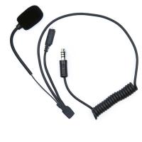 Zeronoise гарнитура для открытого Jet-шлема (Jack 3.5), черный