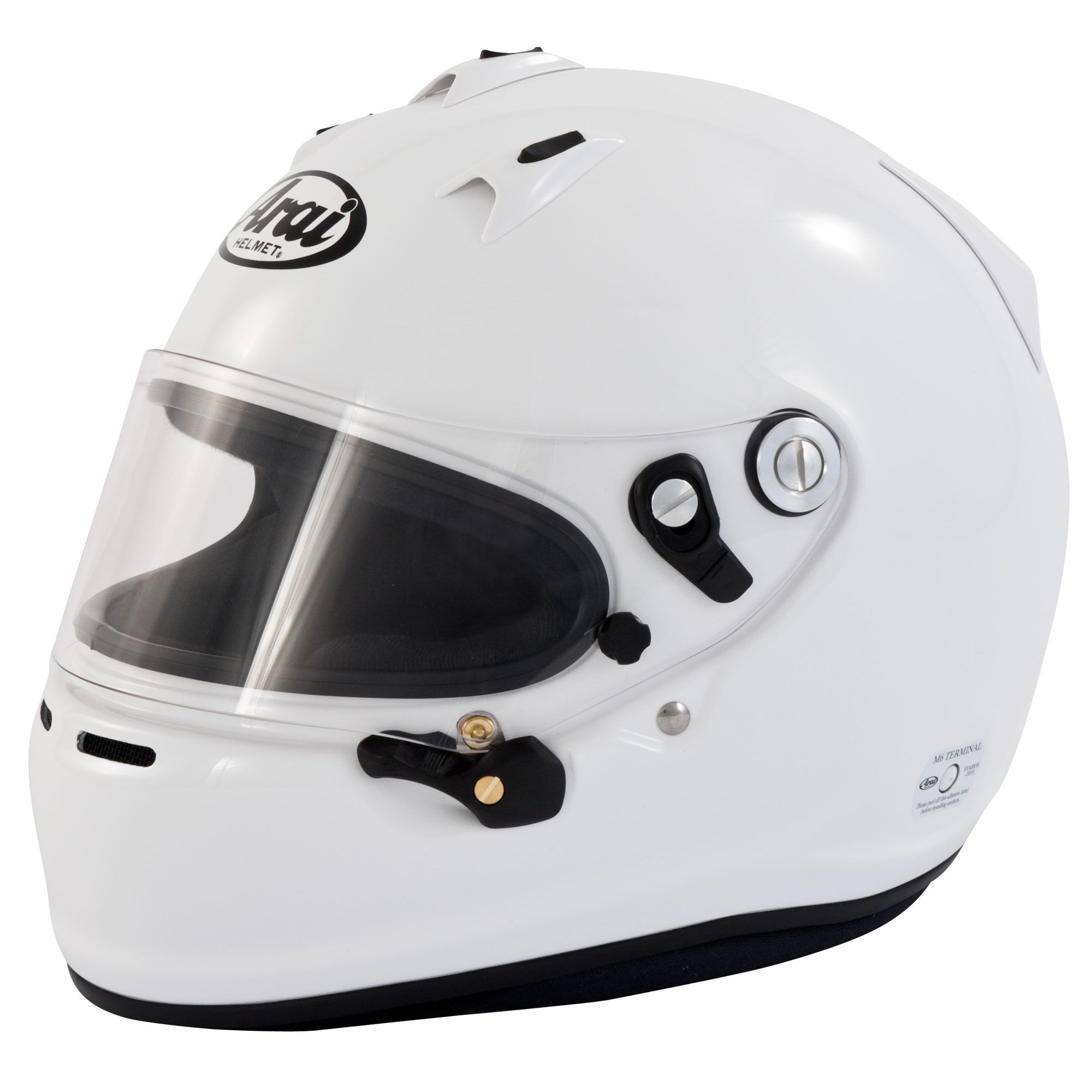 Arai GP-6 PED шлем для автоспорта, белый, S, цена