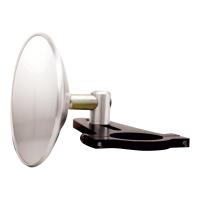 Longacre зеркало точечное с зажимом, держатель для трубы Ø40 мм, серебристый