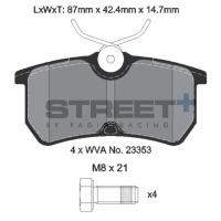 Pagid 8170 колодки тормозные задние