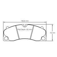 Pagid 4908 колодки тормозные передние, толщина 17,5 мм, состав RSL 29