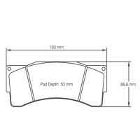 Pagid 2557 колодки тормозные передние, толщина 29 мм, состав RSL 29