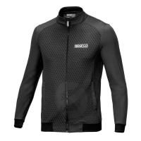 Sparco Full Zip толстовка на молнии, черный, XS