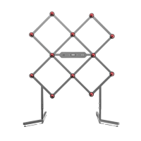 GameSTUL! тренажер реакции, с ногами, черный