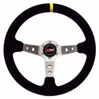 Motamec руль для автоспорта (замша), 350 мм, вылет 95 мм