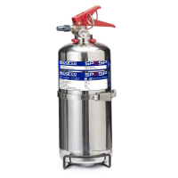 Sparco  огнетушитель, сталь, 2.0 л AFFF, серебристый