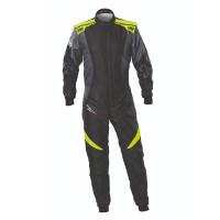OMP KS-2X Art комбинезон для картинга детский, черный / желтый неоновый, 120