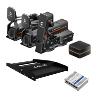 Simucube ActivePedal Pro педали активные (2 шт.) + Co-Pedal + Link Hub + площадка под педали + Ethernet Switch, черный